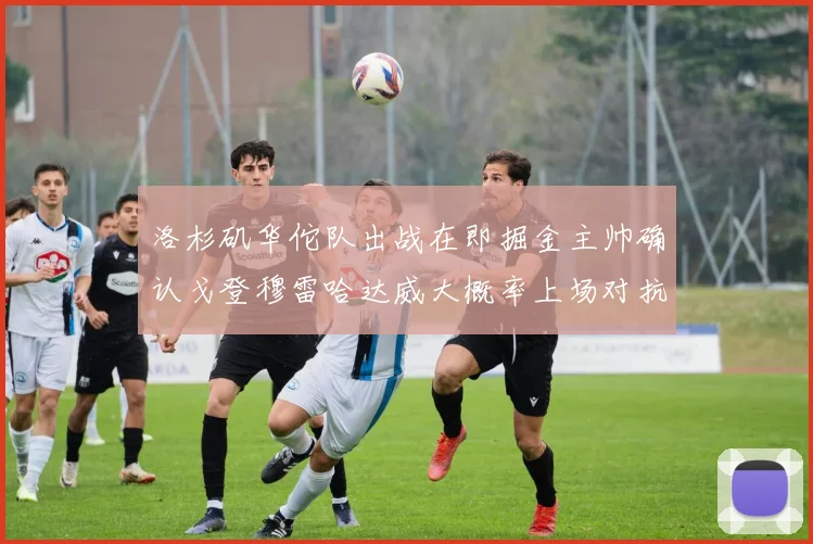 洛杉矶华佗队出战在即掘金主帅确认戈登穆雷哈达威大概率上场对抗湖人